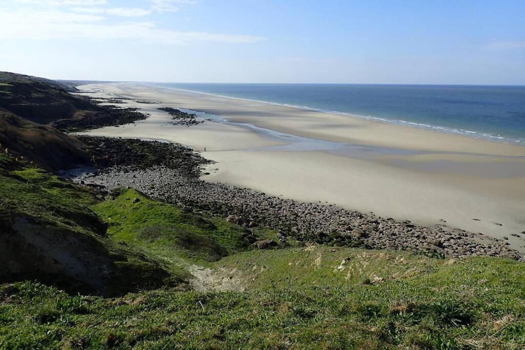 Gîte   Les Oyats   à 400 m de la plage Équihen-Plage Extérieur photo