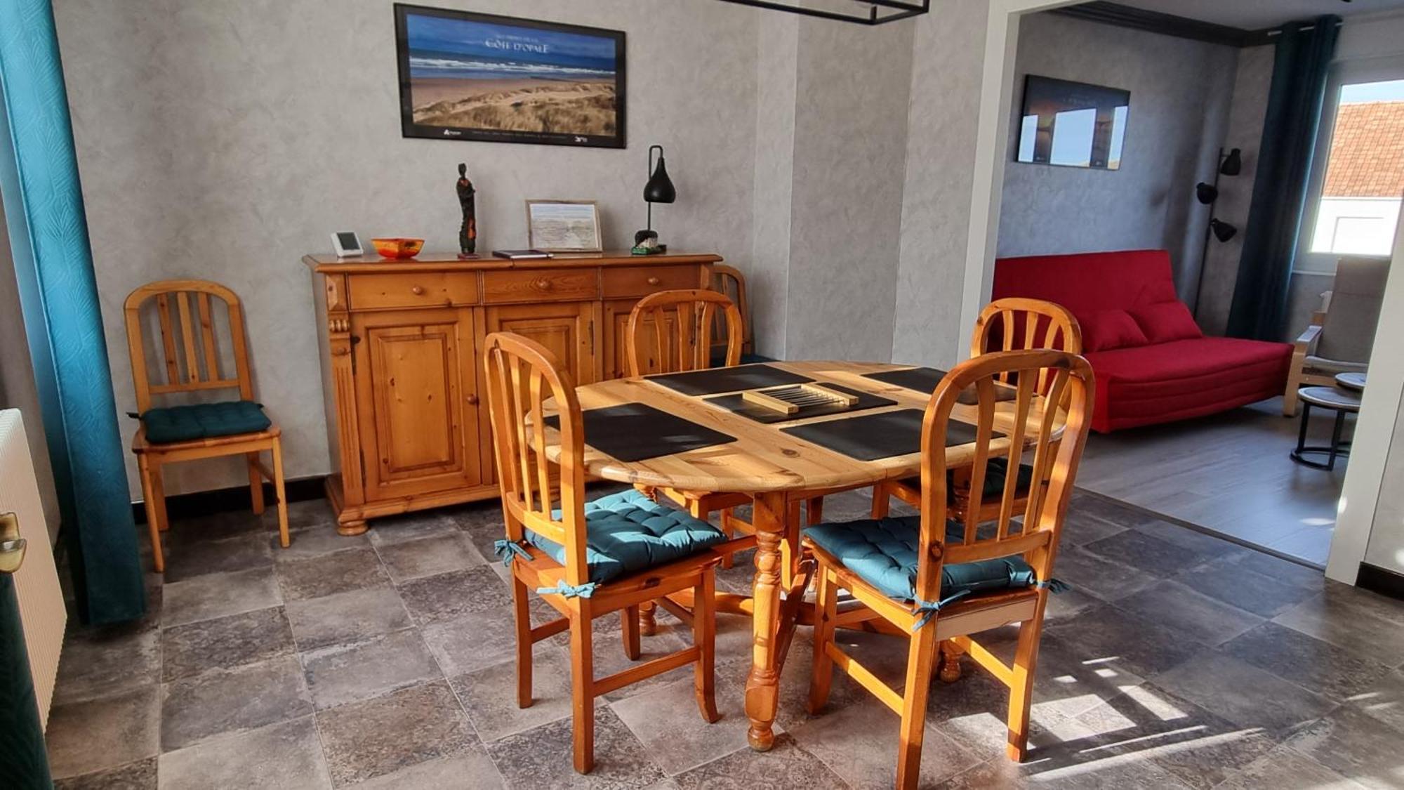 Gîte   Les Oyats   à 400 m de la plage Équihen-Plage Extérieur photo